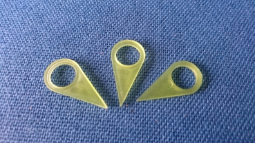 Weiselspitzhalter neongelb, Beutel mit 10 Stück