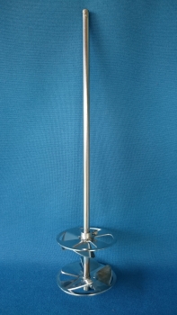 Metall Rührpropeller, Edelstahl mit zwei Rührflügeln