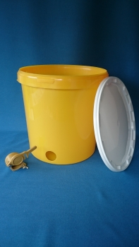 Abfüll-Hobbock 40 kg mit Plastik-Quetschhahn
