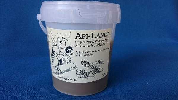 Api-Lanol gegen Ameisenbefall und verkitten