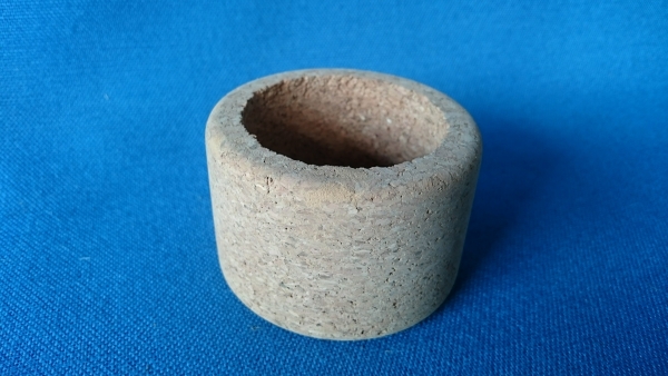 Korkmantel als Hitzeschutz
