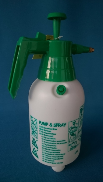 Kunststoff Druckpumpen-Wasserzerstäuber 1,5 l