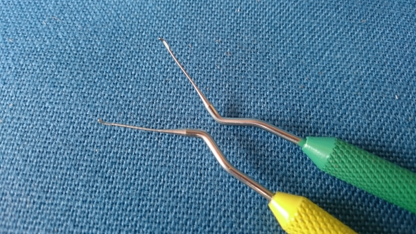 Umlarvinstrument für links