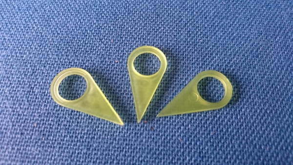 Weiselspitzhalter neongelb, Beutel mit 10 Stück