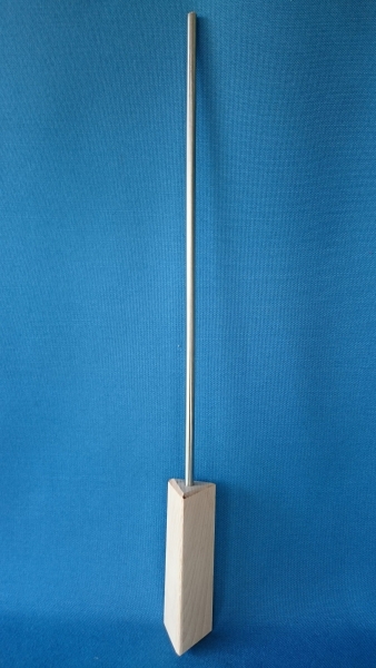 Dreikantrührer Edelstahl 60 cm