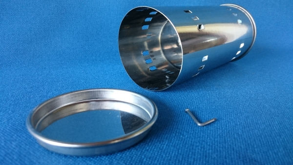 Schwefeldose Edelstahl