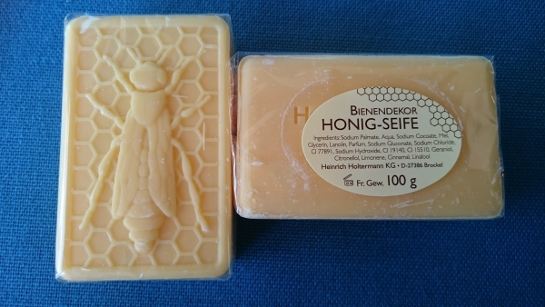 Bienendekor Honigseife