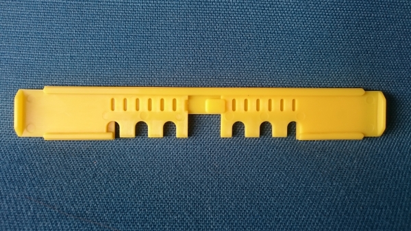 Fluglochschieber 155 mm Kunststoff 3-teilig