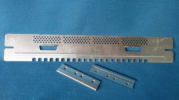Fluglochschieber 445 mm verzinkt